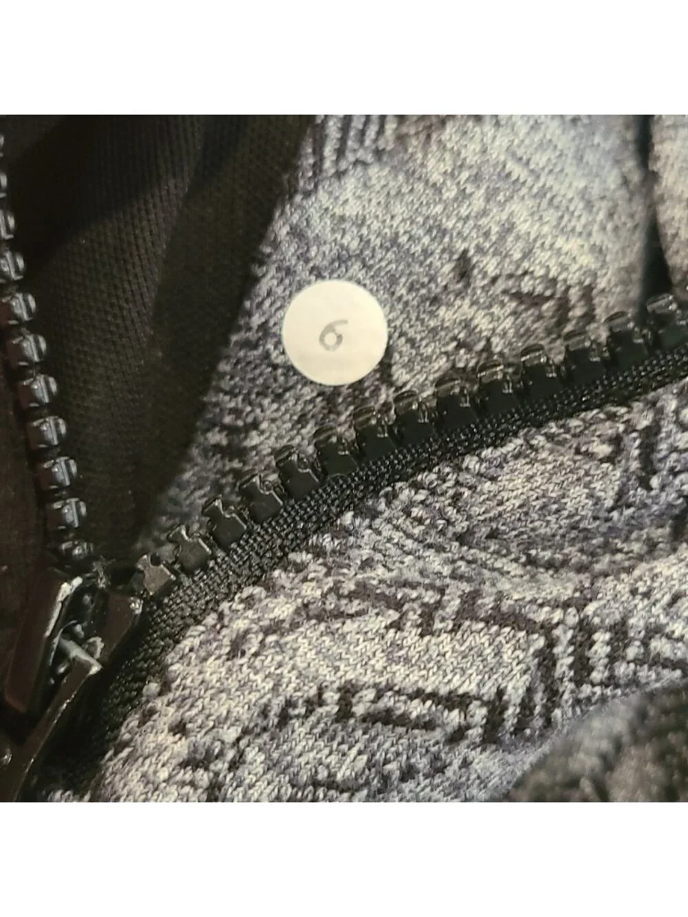 Lululemon Define Jacket *Brushed Rose Herringbone Black / Black